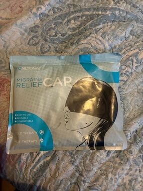 🆕 ONLYCARE Migraine Relief Cap - Blue and Black